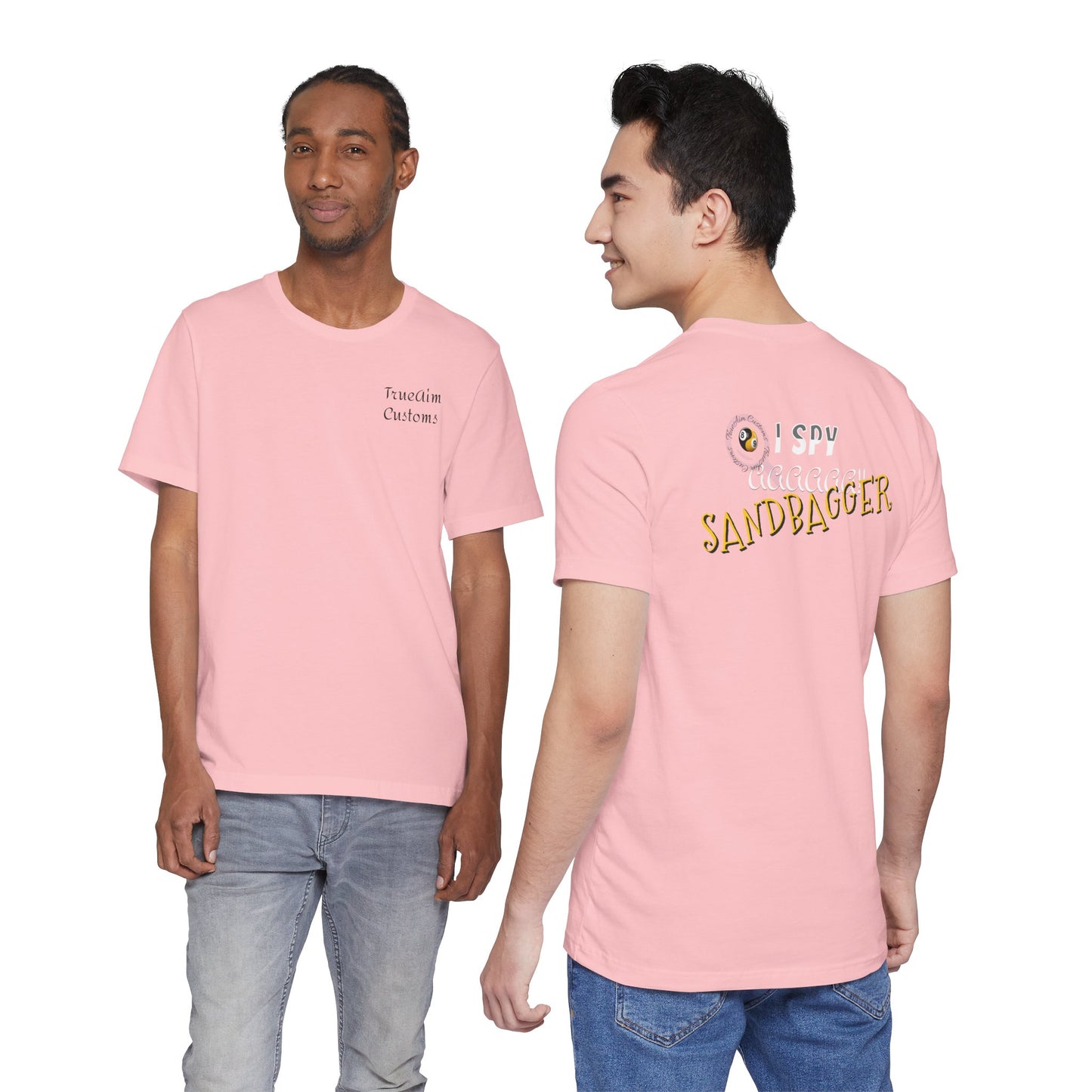 I Spy a Sandbagger T-Shirt — Funny billiards Sandbagger Tee