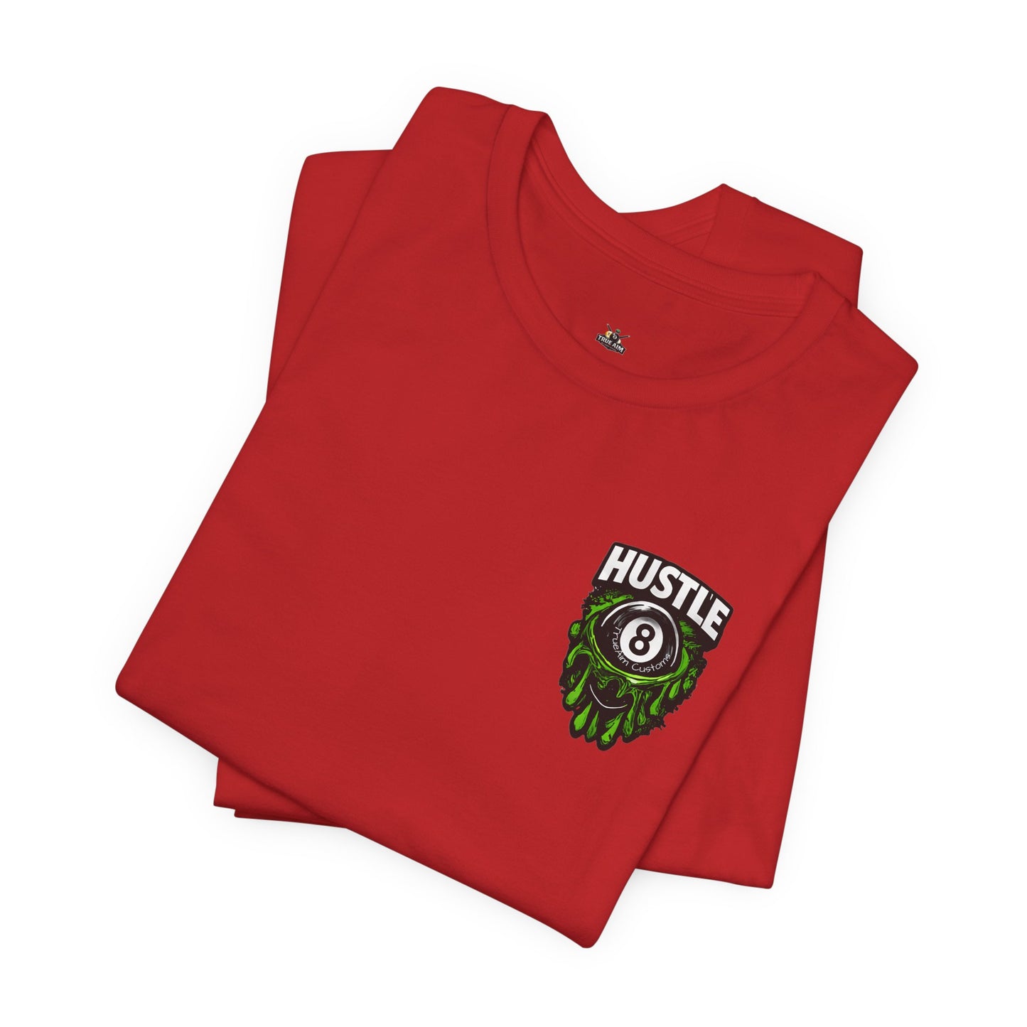 Hustle 8 Ball Tee — Billiards Graphic T-Shirt