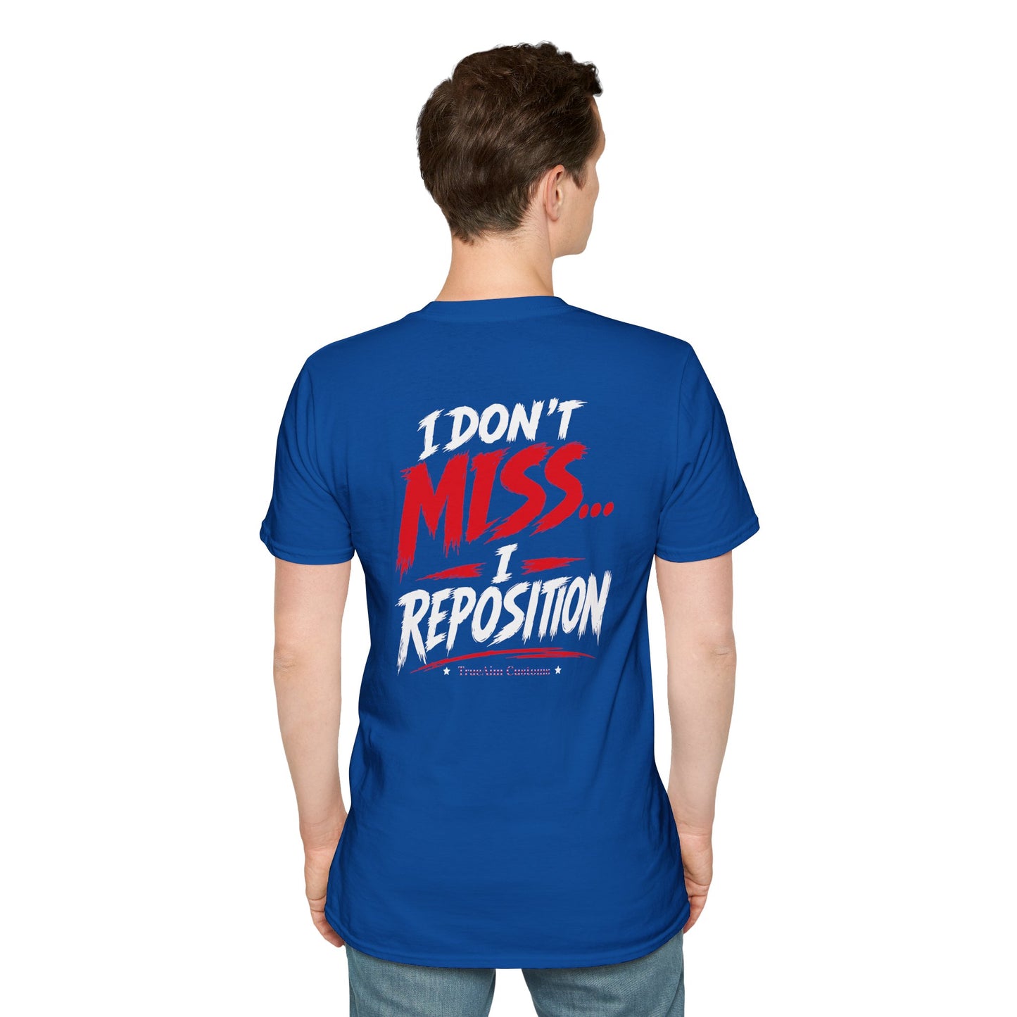 I Don't miss I reposition billiards tee
