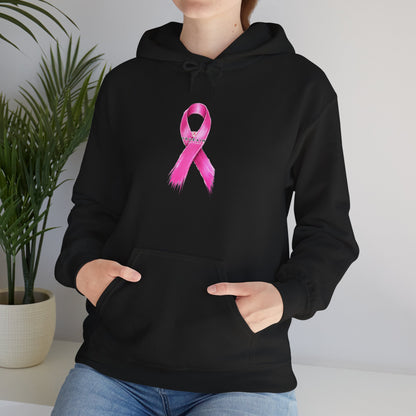 Back the Pink breast cancer Graphic Hooded Sweatshirt