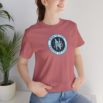 Born to Yap Forced to Chart Nurse T‑Shirt