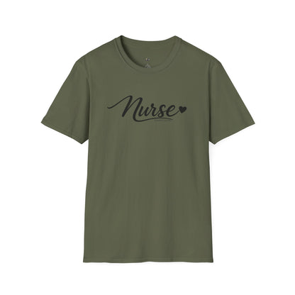 Heart Accent Nursing T-Shirt