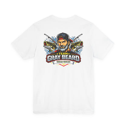 Gray Beard Fishing Team T-Shirt — Men's Fishing Graphic Tee