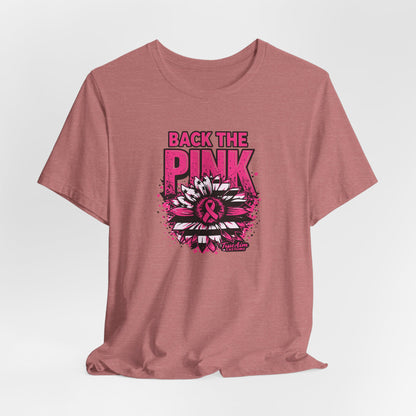 "Back The Pink” Breast Cancer Support Tee