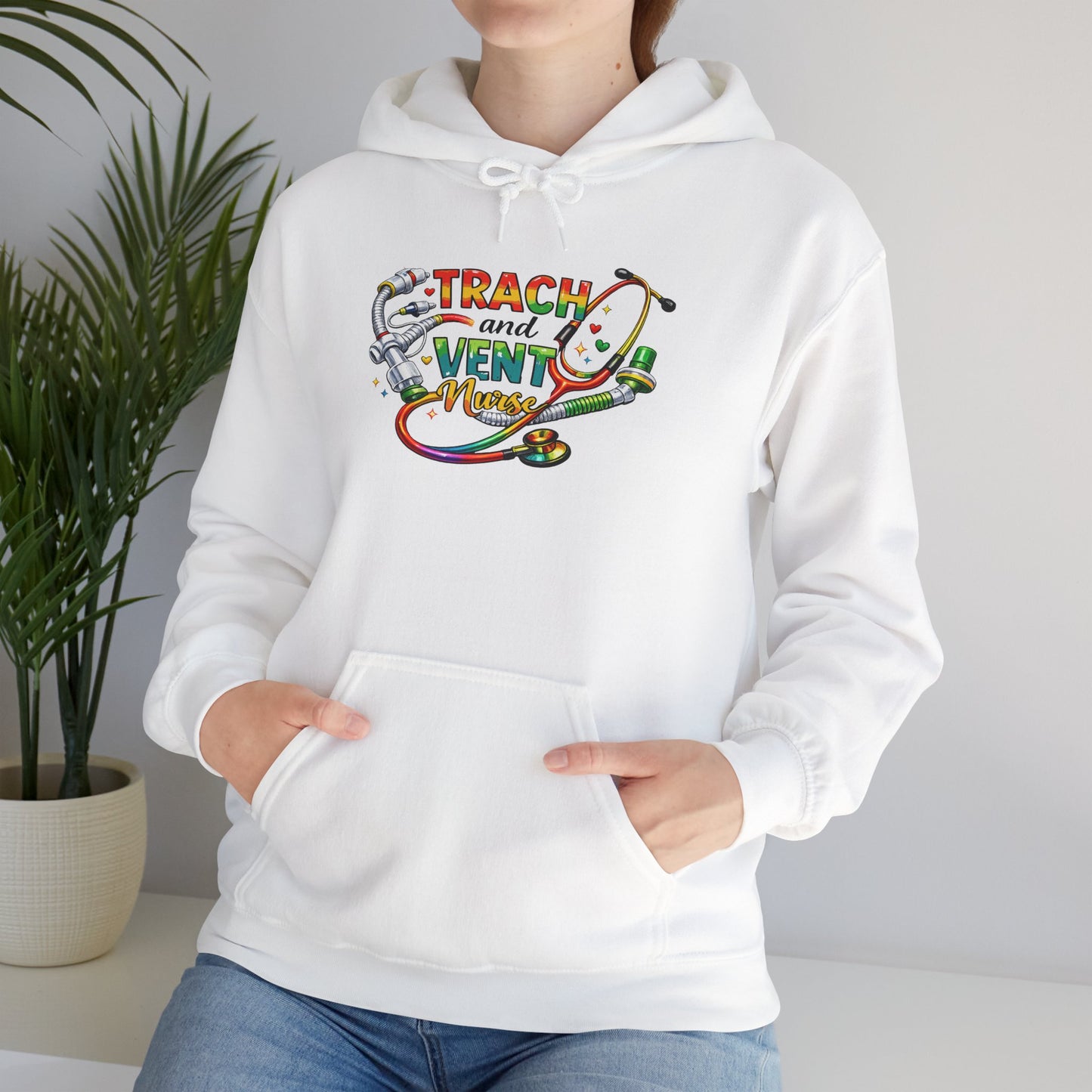 TRACH & VENT Nurse Pullover