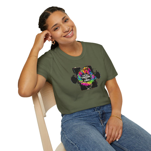 Color outside the lines t shirt