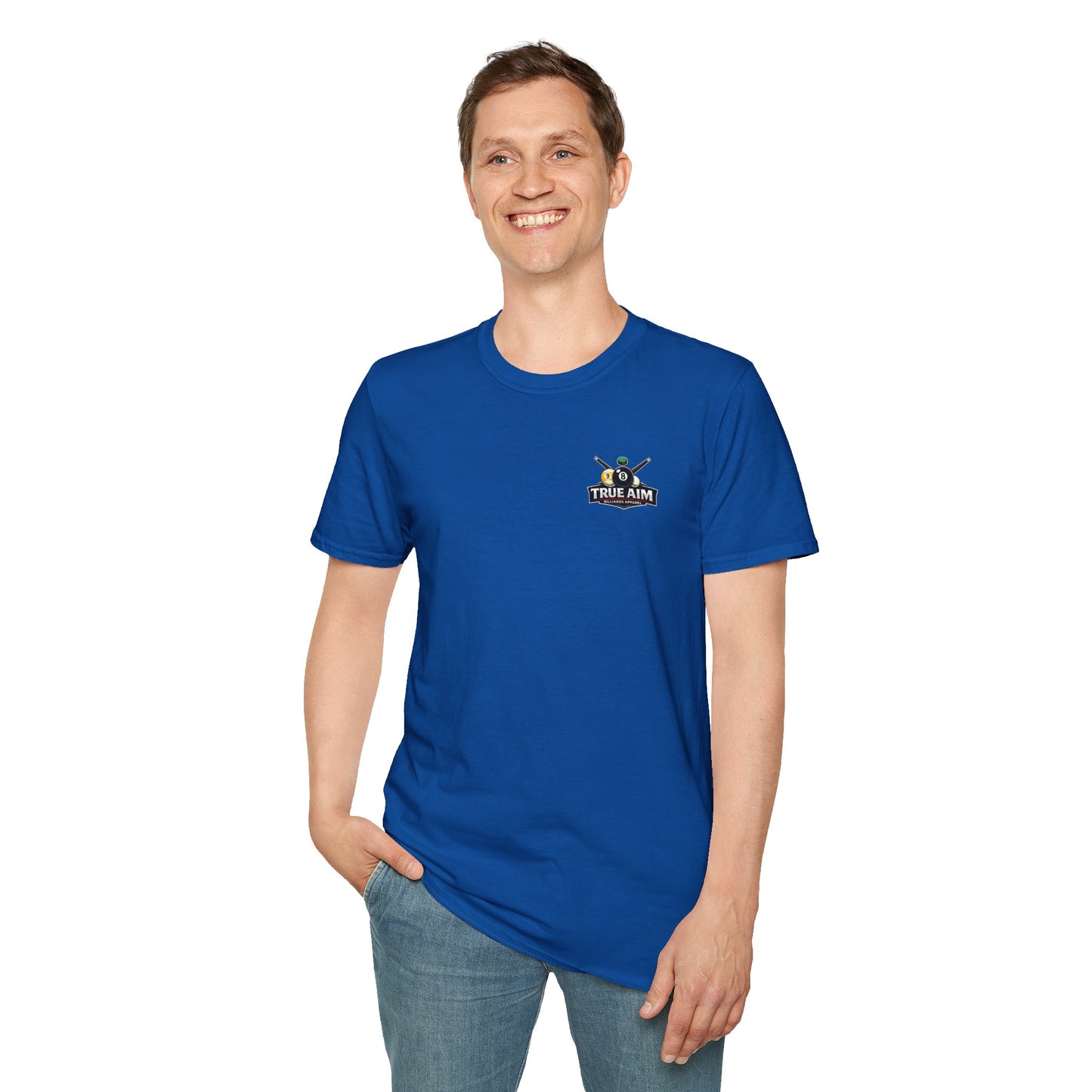 Pool Strategy T-Shirt — “My Pool Strategy Is Top Secret” Billiards Tee