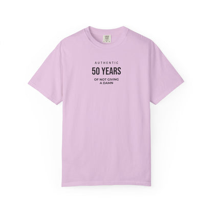 50 Years of Not Giving a Damn T-Shirt