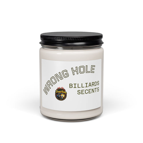 Billiards Scents Soy Candle — 'Wrong Hole' 9oz Scented Jar