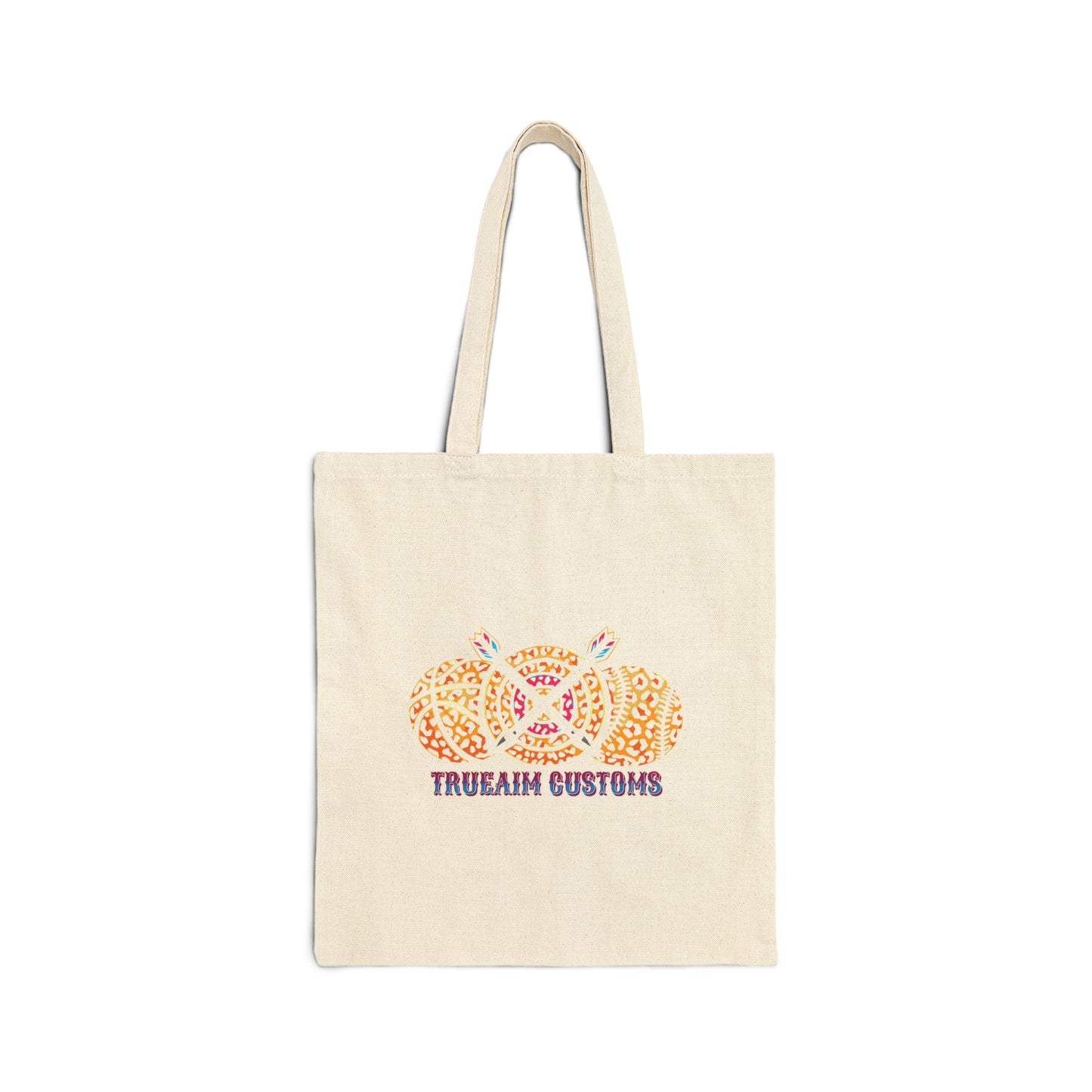 Cotton Canvas Tote Bag TrueAim Customs