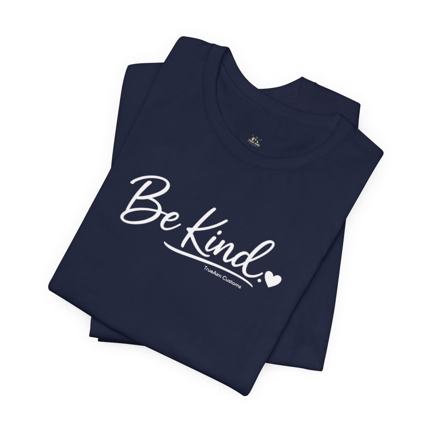 Be Kind Heart T-Shirt — Minimalist Positive Message Tee