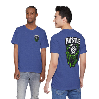 Hustle 8 Ball Tee — Billiards Graphic T-Shirt