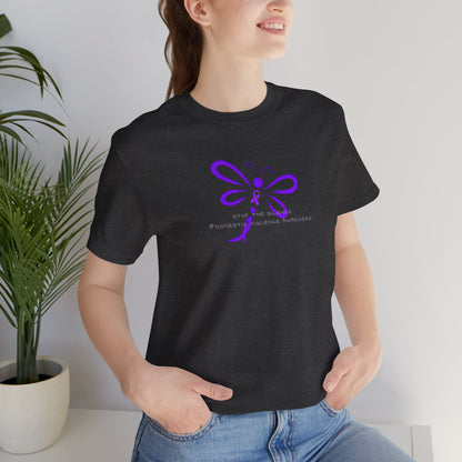 Stop the silence domestic violence awareness T-Shirt