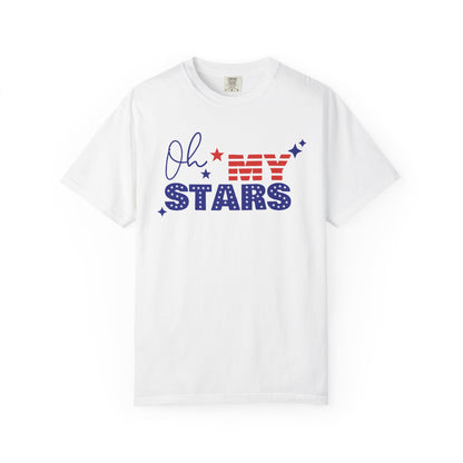 Oh My Stars T-Shirt — Patriotic 4th of July American Flag Tee