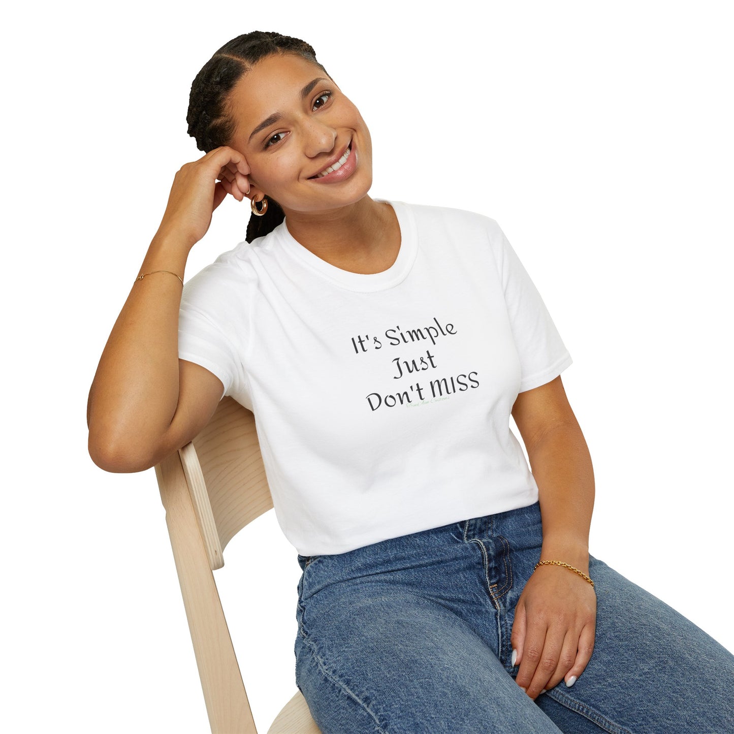 It's Simple Just Don't MISS billiards Tee