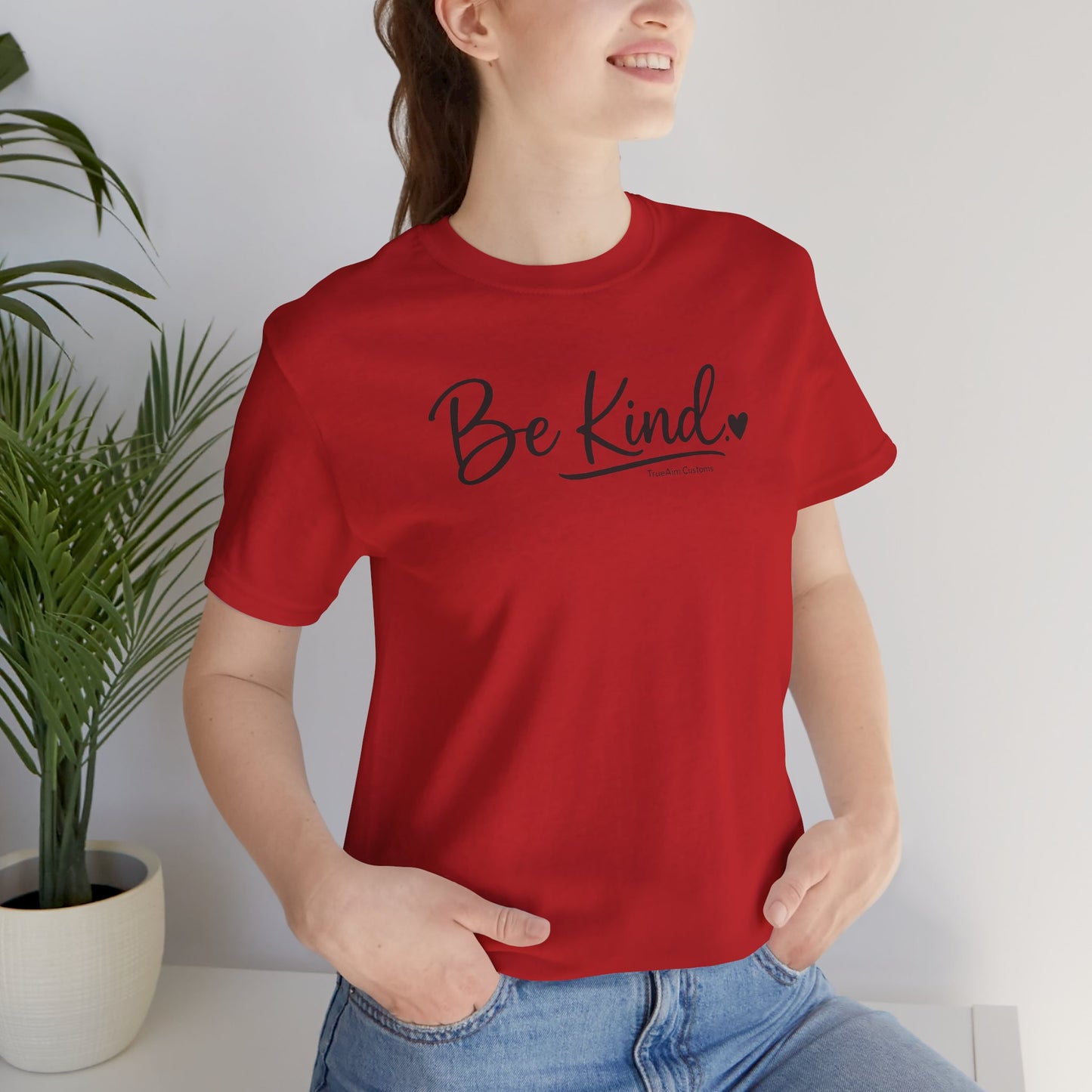 Be Kind Heart T-Shirt — Minimalist Positive Message Tee