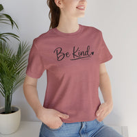 Be Kind Heart T-Shirt — Minimalist Positive Message Tee