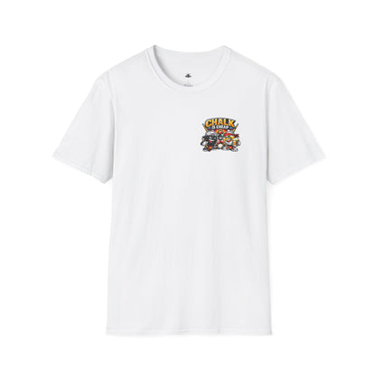 Billiards T-Shirt — "Chalk Is Cheap" Pool Cue & Balls Graphic Tee