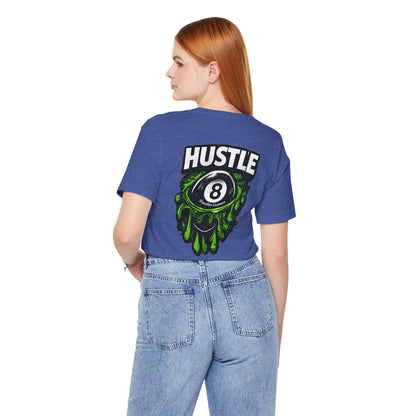 Hustle 8 Ball Tee — Billiards Graphic T-Shirt