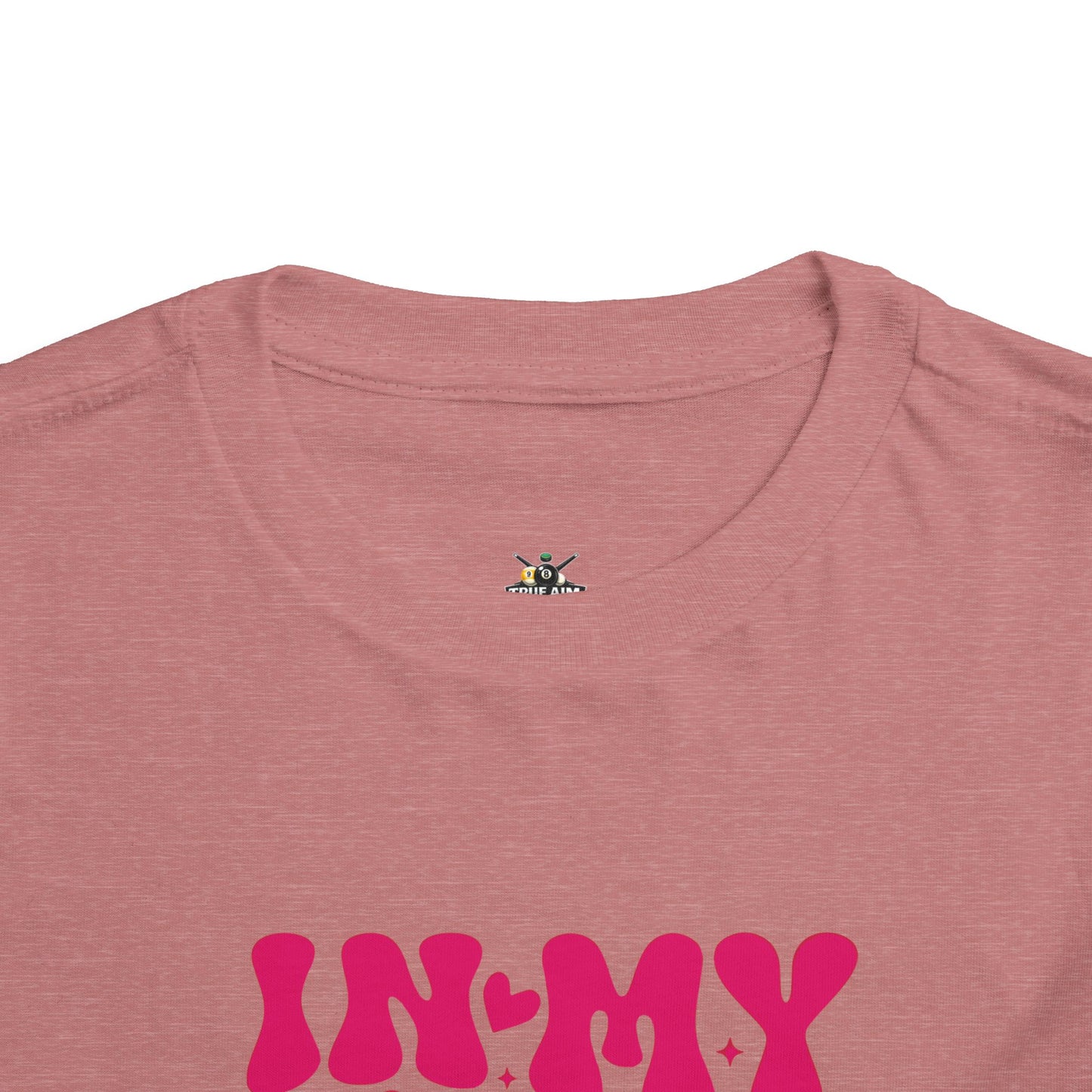 Toddler Tee — "In My Big Sister Era" Retro Pink Announcement Shirt