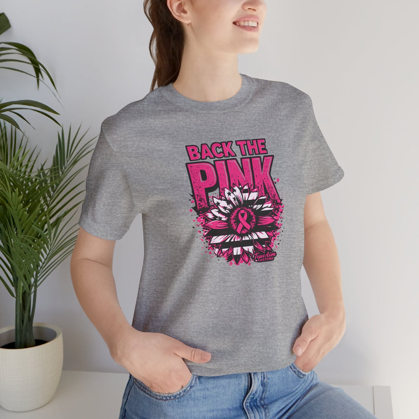 "Back The Pink” Breast Cancer Support Tee