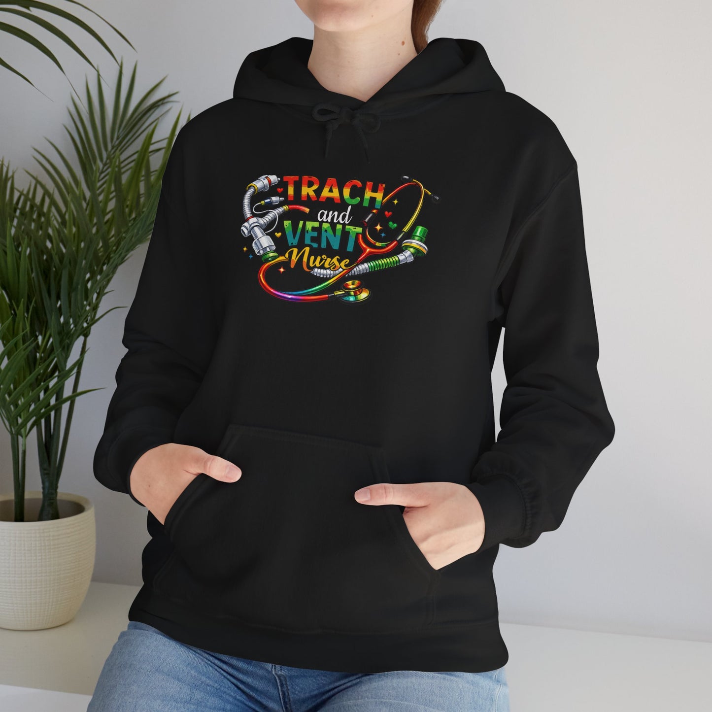 TRACH & VENT Nurse Pullover