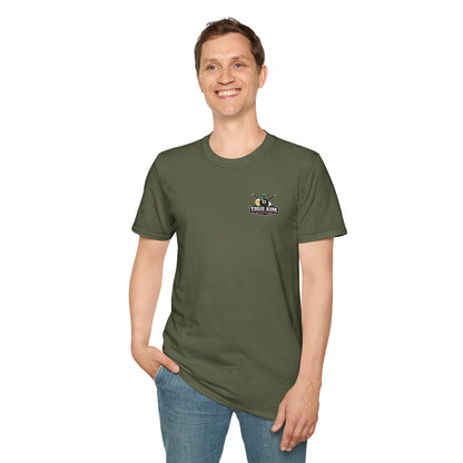 Pool Strategy T-Shirt — “My Pool Strategy Is Top Secret” Billiards Tee