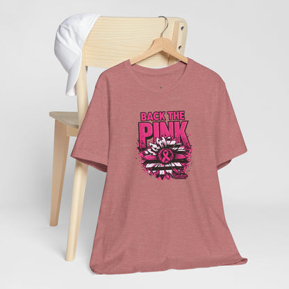 "Back The Pink” Breast Cancer Support Tee