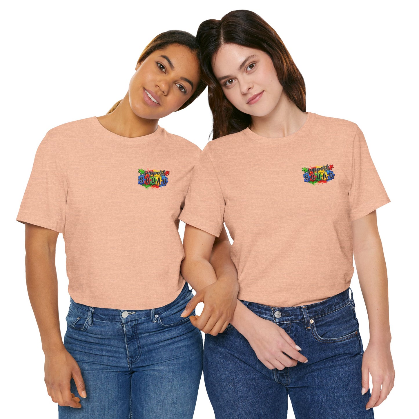 support squad, Be Kind Autism Puzzle T-Shirt
