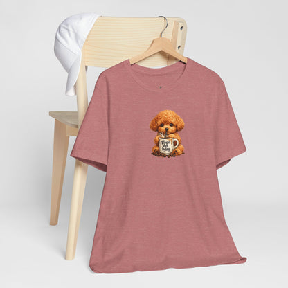 Poodle Puppy with ’Nope not today' Coffee Mug Tee