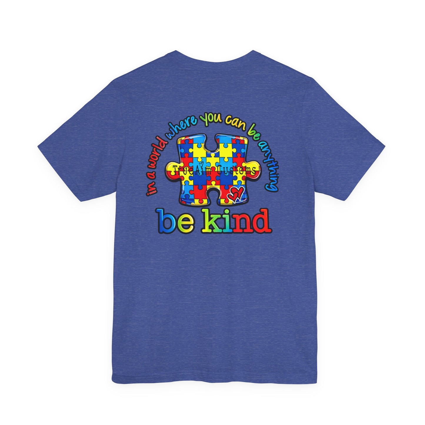 support squad, Be Kind Autism Puzzle T-Shirt