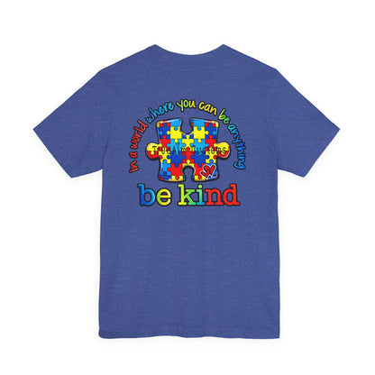 support squad, Be Kind Autism Puzzle T-Shirt