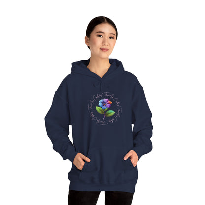 "Find Someone Who Grows Flowers In the Darkest Parts of You" Hoodie