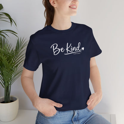 Be Kind Heart T-Shirt — Minimalist Positive Message Tee