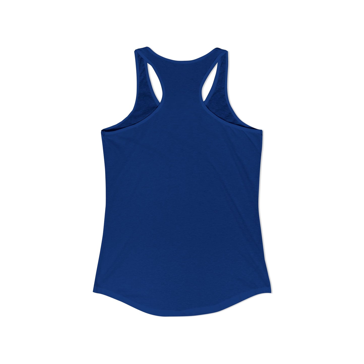 Women's Bed, Wine, Blue 4th of July Racerback Tank