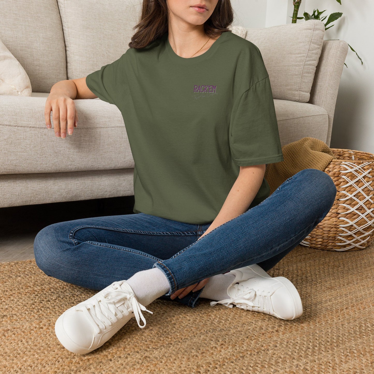 The Good Girl in me got tired of the Bullshit so the Bitch came to play Rack'em -Unisex Softstyle T-Shirt