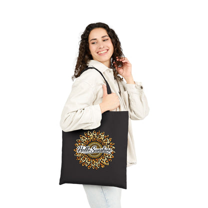 Hello Sunshine Sunflower Tote Bag