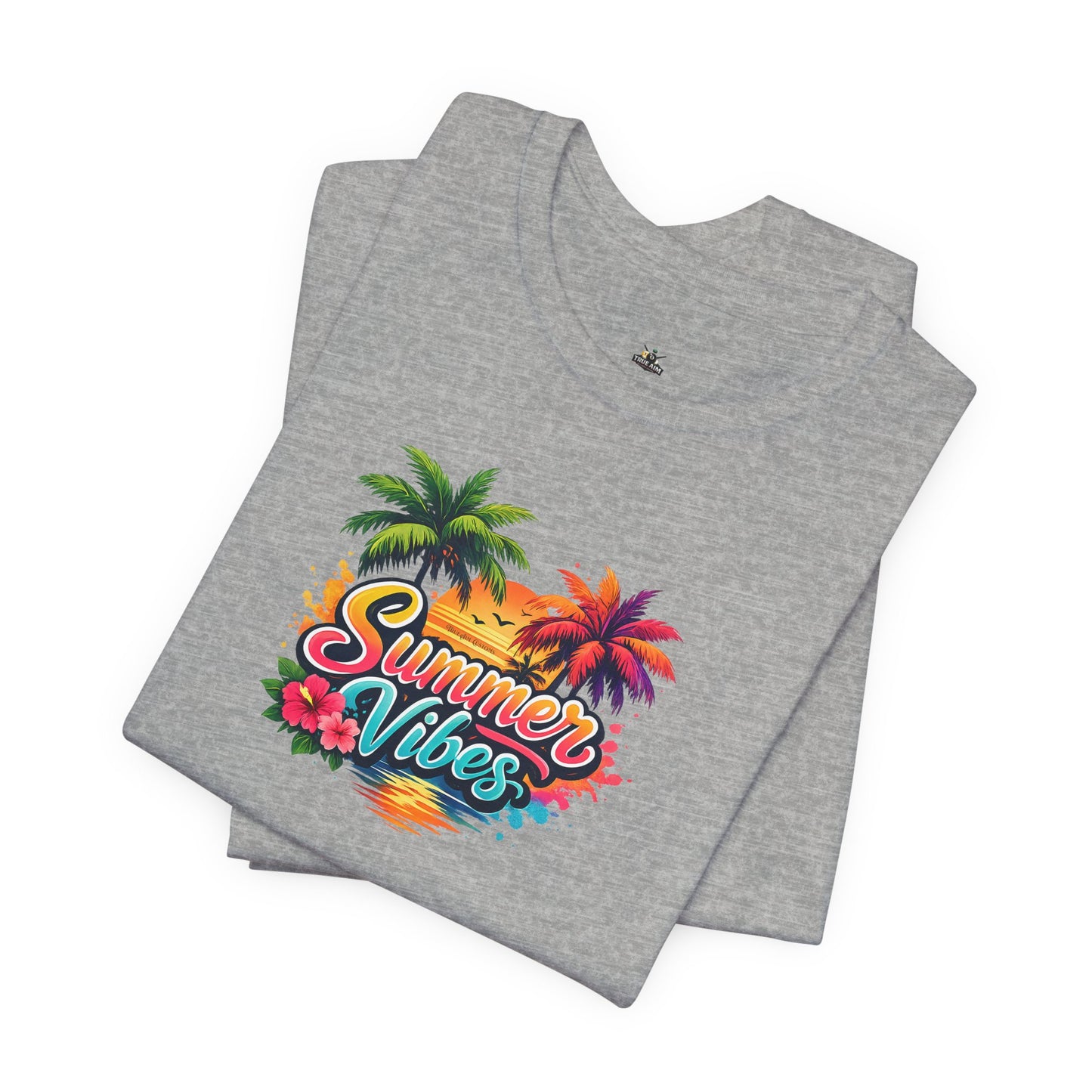 Summer Vibes T-Shirt – Tropical Palm Beach Tee