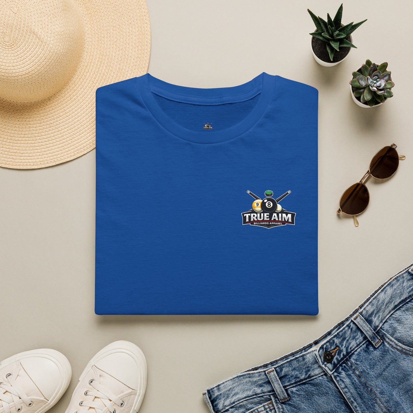 Pool Strategy T-Shirt — “My Pool Strategy Is Top Secret” Billiards Tee