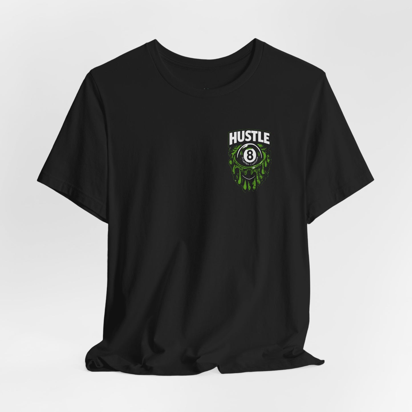 Hustle 8 Ball Tee — Billiards Graphic T-Shirt