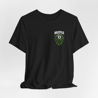 Hustle 8 Ball Tee — Billiards Graphic T-Shirt