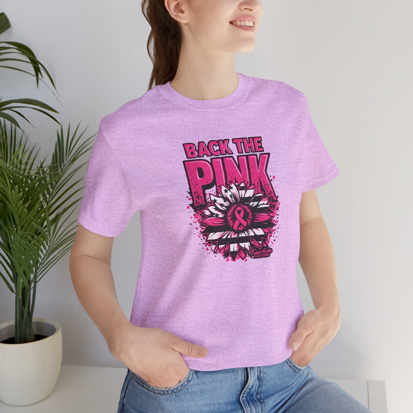 "Back The Pink” Breast Cancer Support Tee