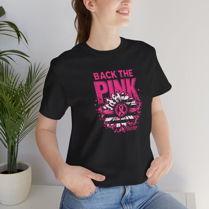 "Back The Pink” Breast Cancer Support Tee