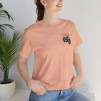 Riding my heart into the sunset- Motorcycle Graphic Tee -