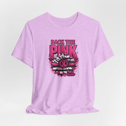 "Back The Pink” Breast Cancer Support Tee