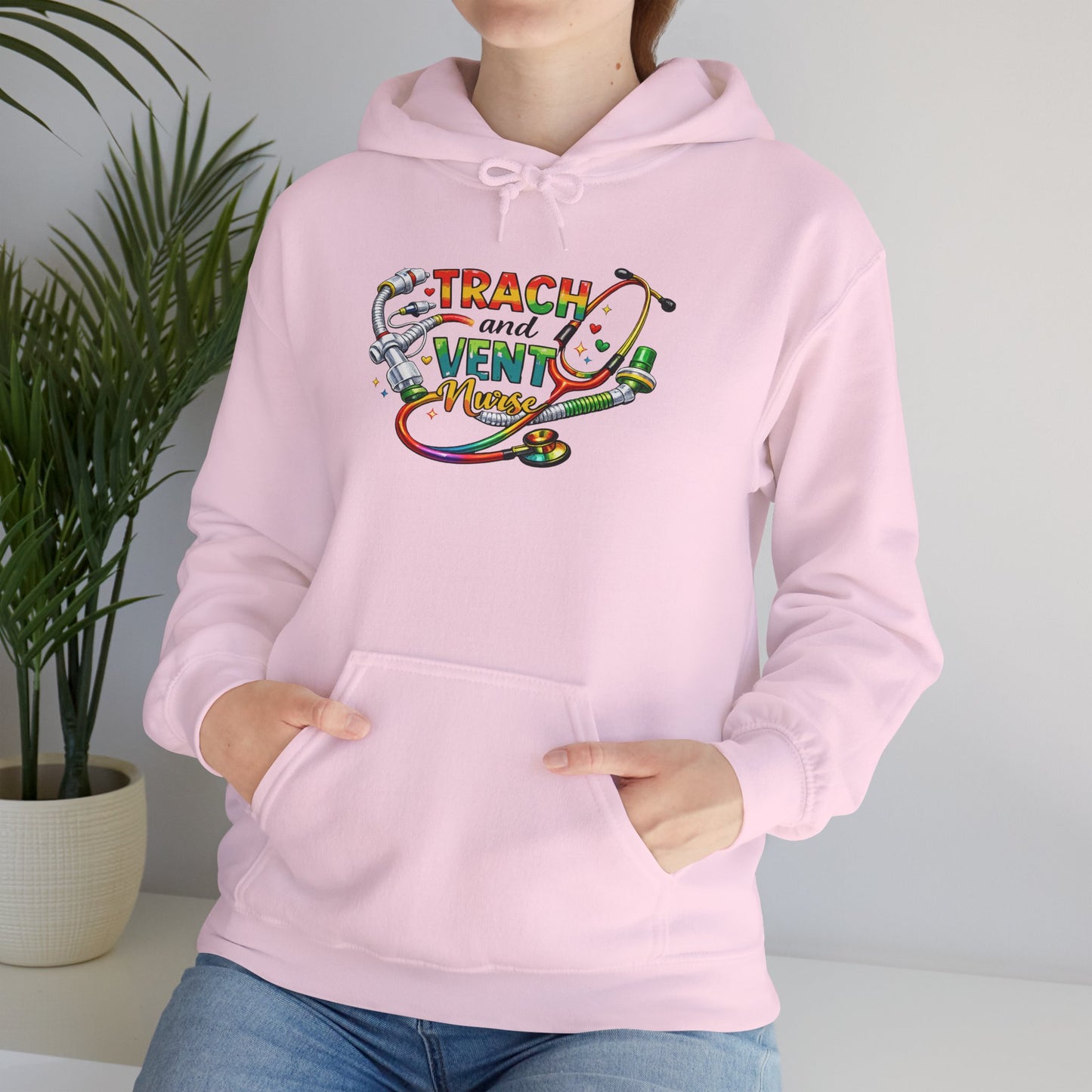 TRACH & VENT Nurse Pullover