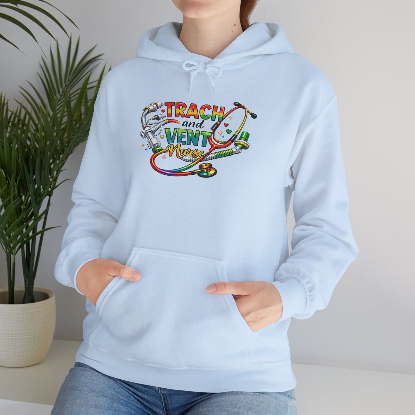 TRACH & VENT Nurse Pullover