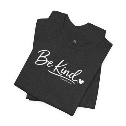 Be Kind Heart T-Shirt — Minimalist Positive Message Tee