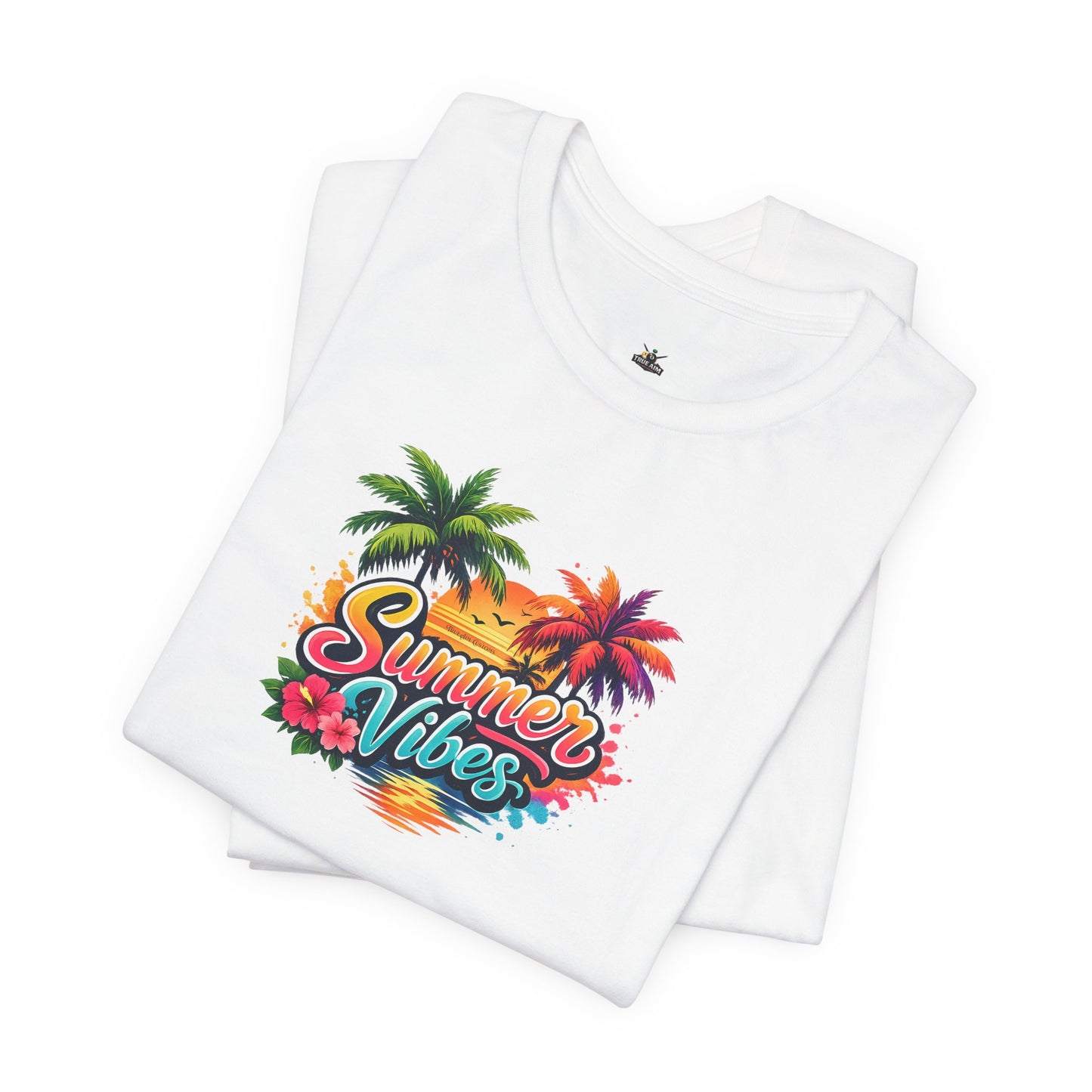 Summer Vibes T-Shirt – Tropical Palm Beach Tee