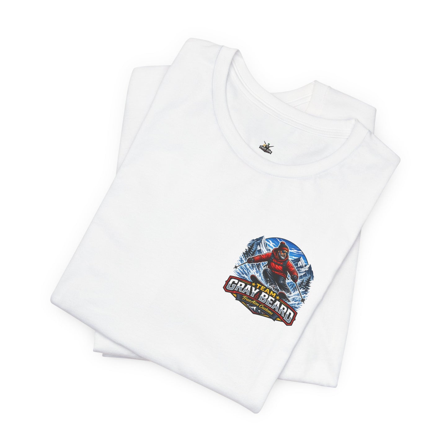 Gray Beard Ski Team T-Shirt — Vintage Mountain Skiing Graphic Tee